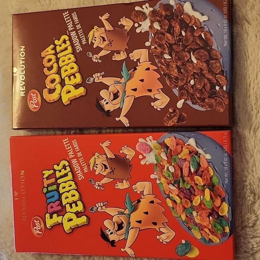 New Post x I ❤️ Revolution Fruity Pebbles + Cocoa Pebbles Eyeshadow Palettes